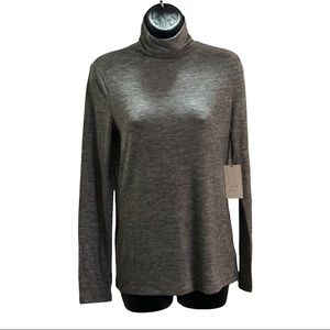 Lightweight gray long sleeve turtleneck size small